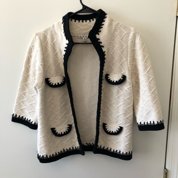 CAbi Sweaters - CAbi Socialite Open Cardigan Size M gently used